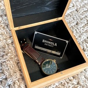 Shinola mens watch